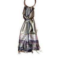 Manufacturers Exporters and Wholesale Suppliers of Silk Stoles New Delhi Delhi